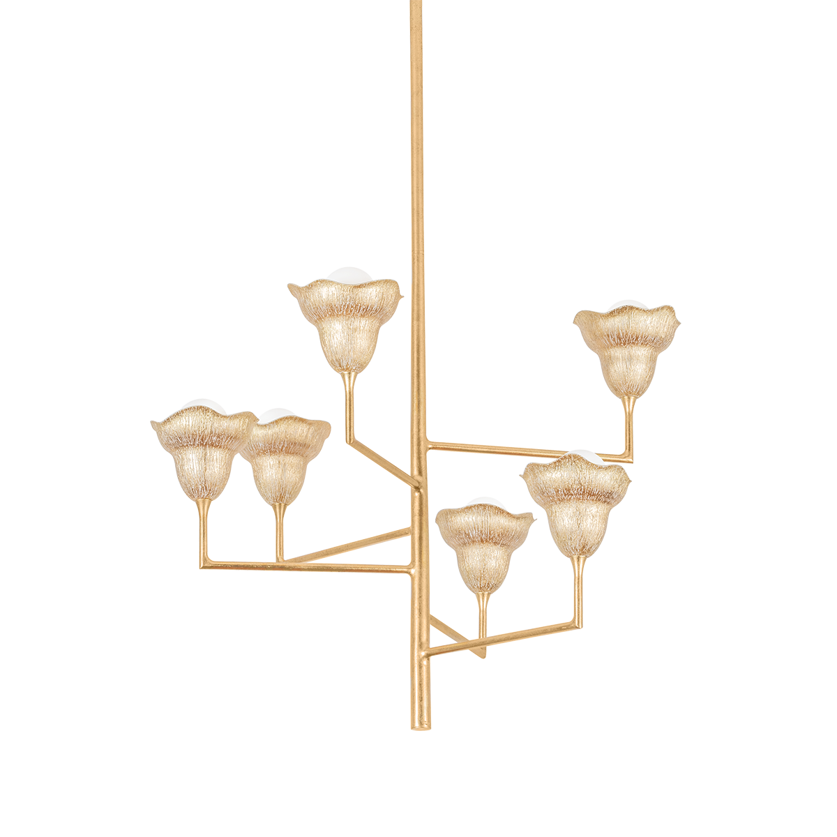 Alora Chandelier 32" — a Hudson Valley chandelier for dining rooms, entries, and living rooms at Laurie Yapp Home.