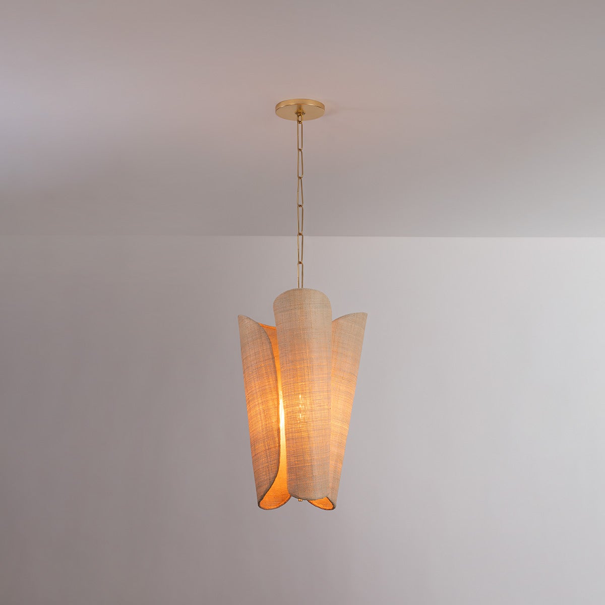 Springhill Pendant 14.25" shown from a second angle to highlight the shade shape and metal detail.