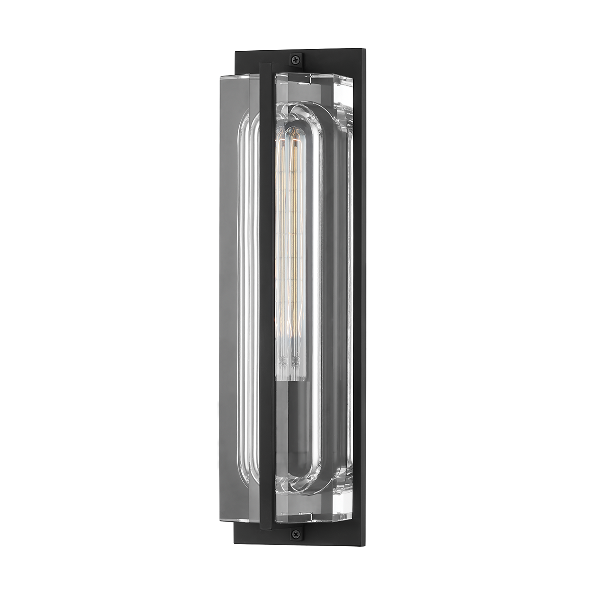 Hawkins Wall Sconce shown from a second angle to highlight the arm curve and shade silhouette.