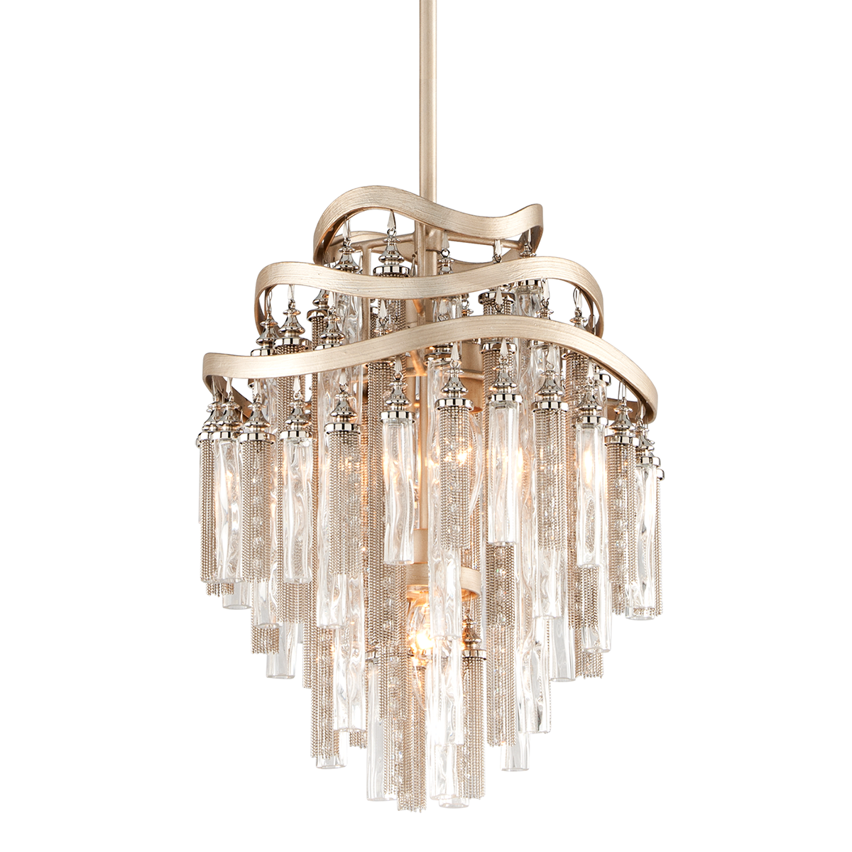 Chimera Pendant — a Corbett pendant for kitchens, entries, and dining rooms at Laurie Yapp Home.