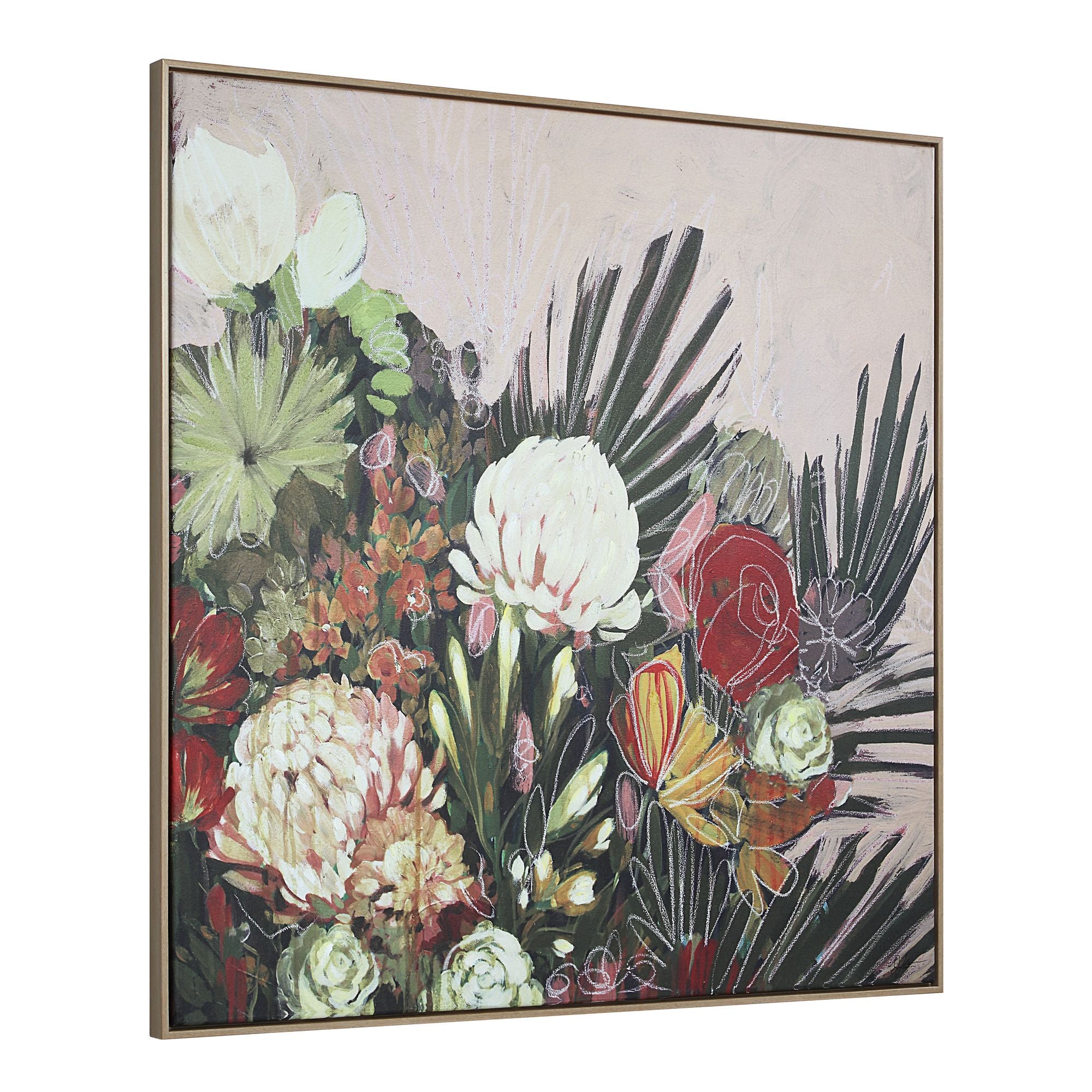 Belleza shown from a second angle to highlight the palette and composition.