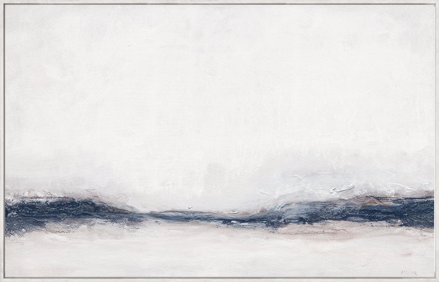 Rising Mist β nature and landscape gallery canvas art shown from another angle