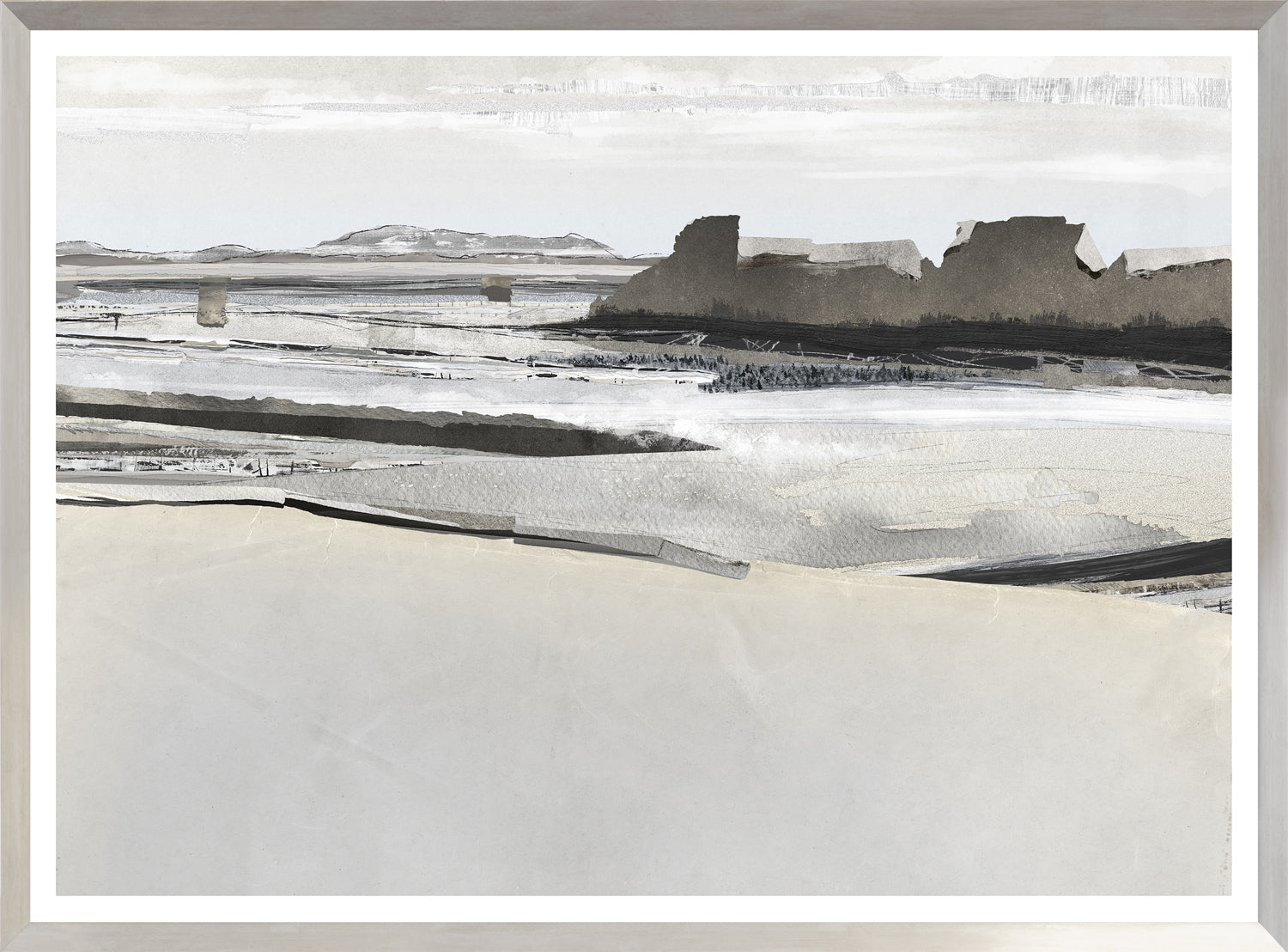 Decoupage Horizon I β nature and landscape fine art print shown from another angle