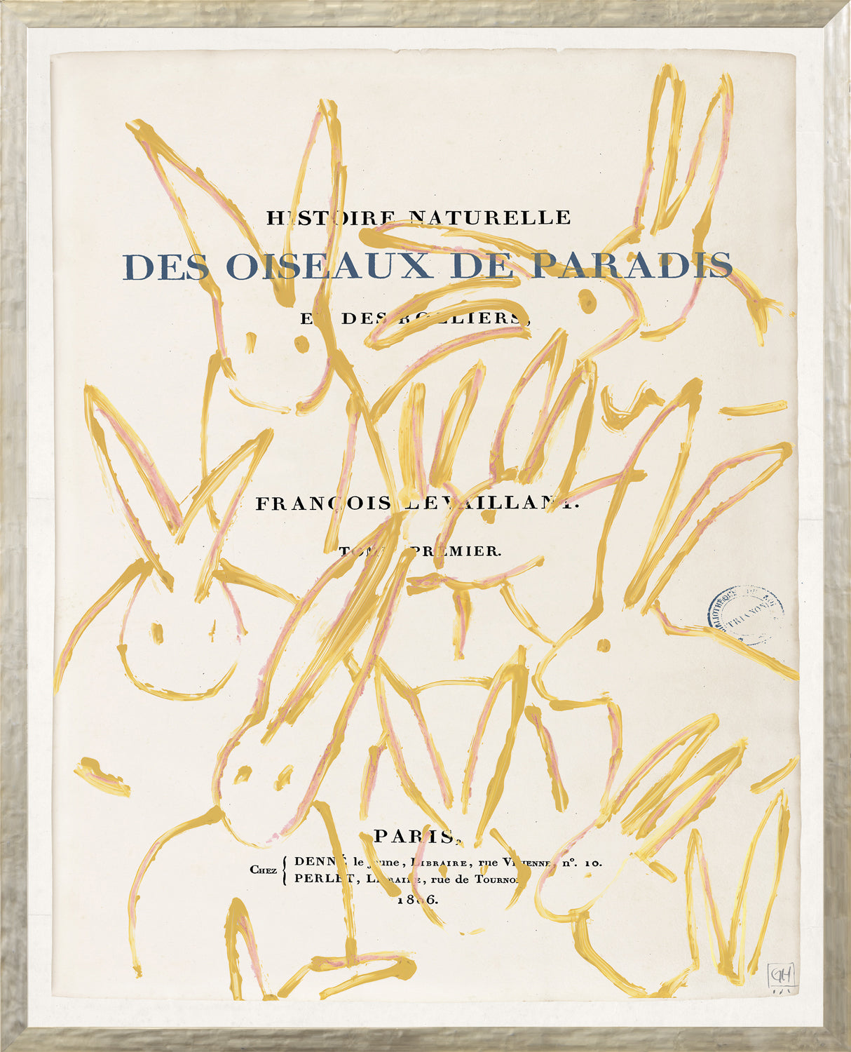 Parisienne Page XI — figurative fine art print at Laurie Yapp Home
