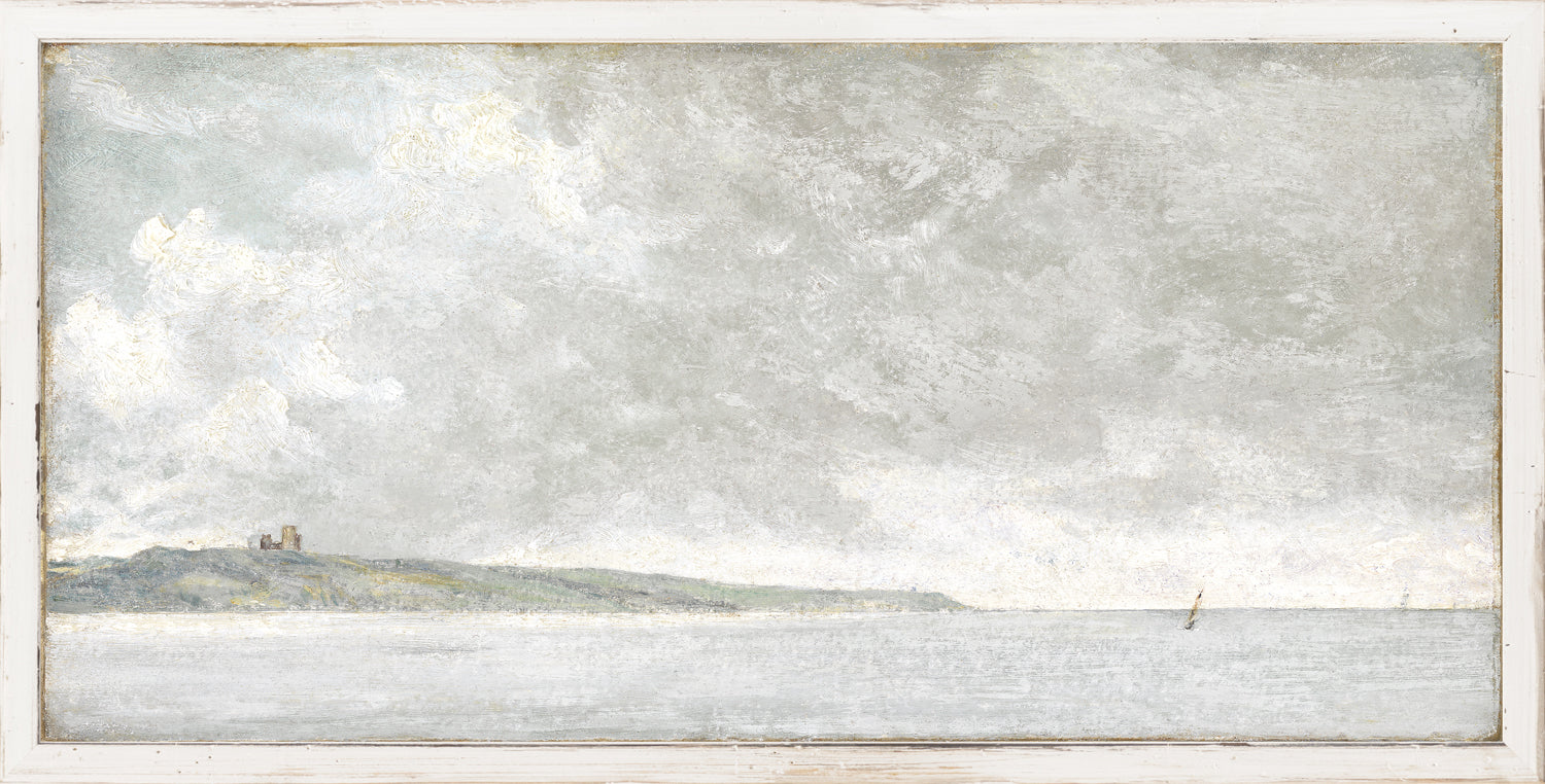 Petite Scapes Coastal Scene With Cliffs