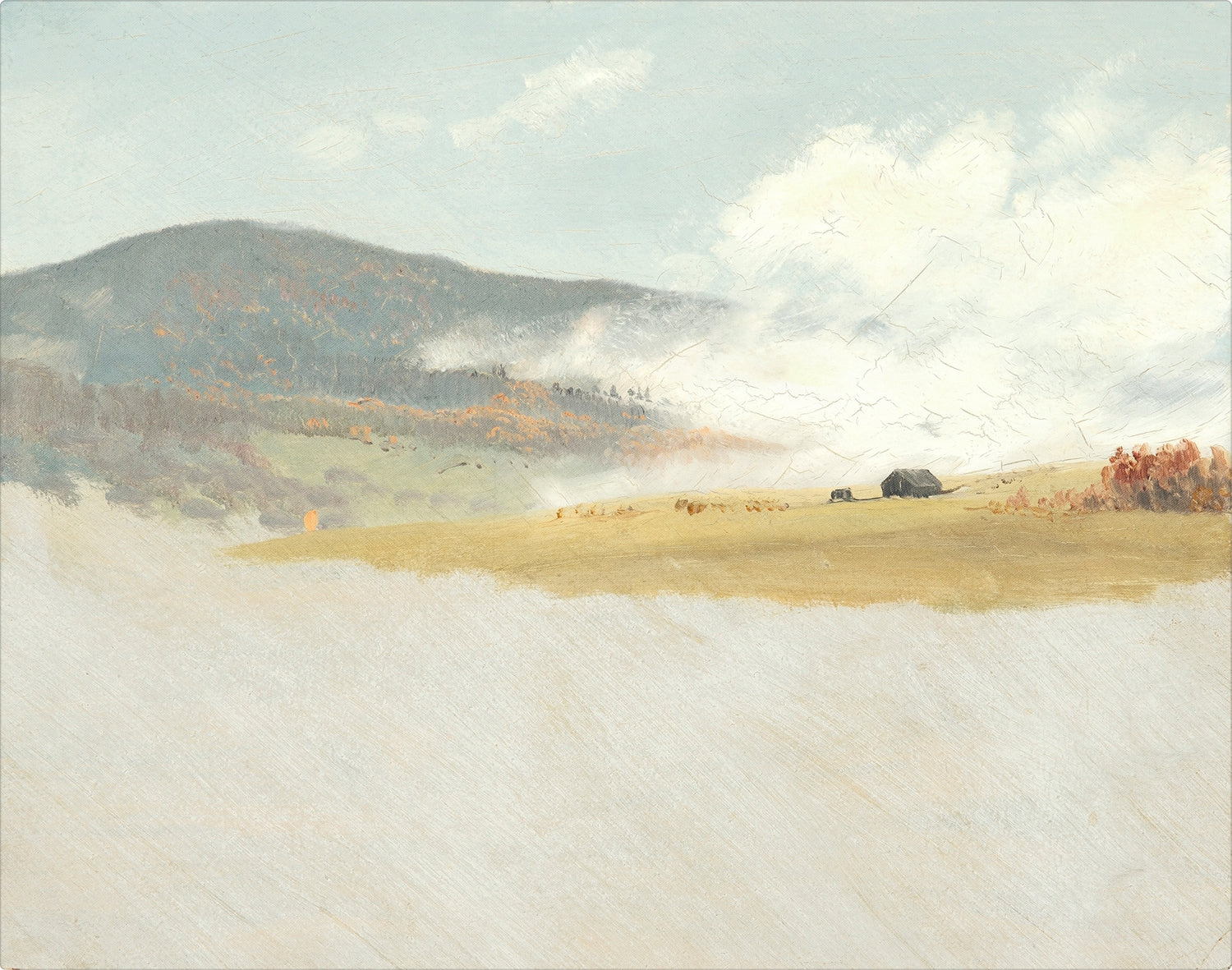 Hilly Landscape C. 1865-75 β nature and landscape fine art print shown from another angle