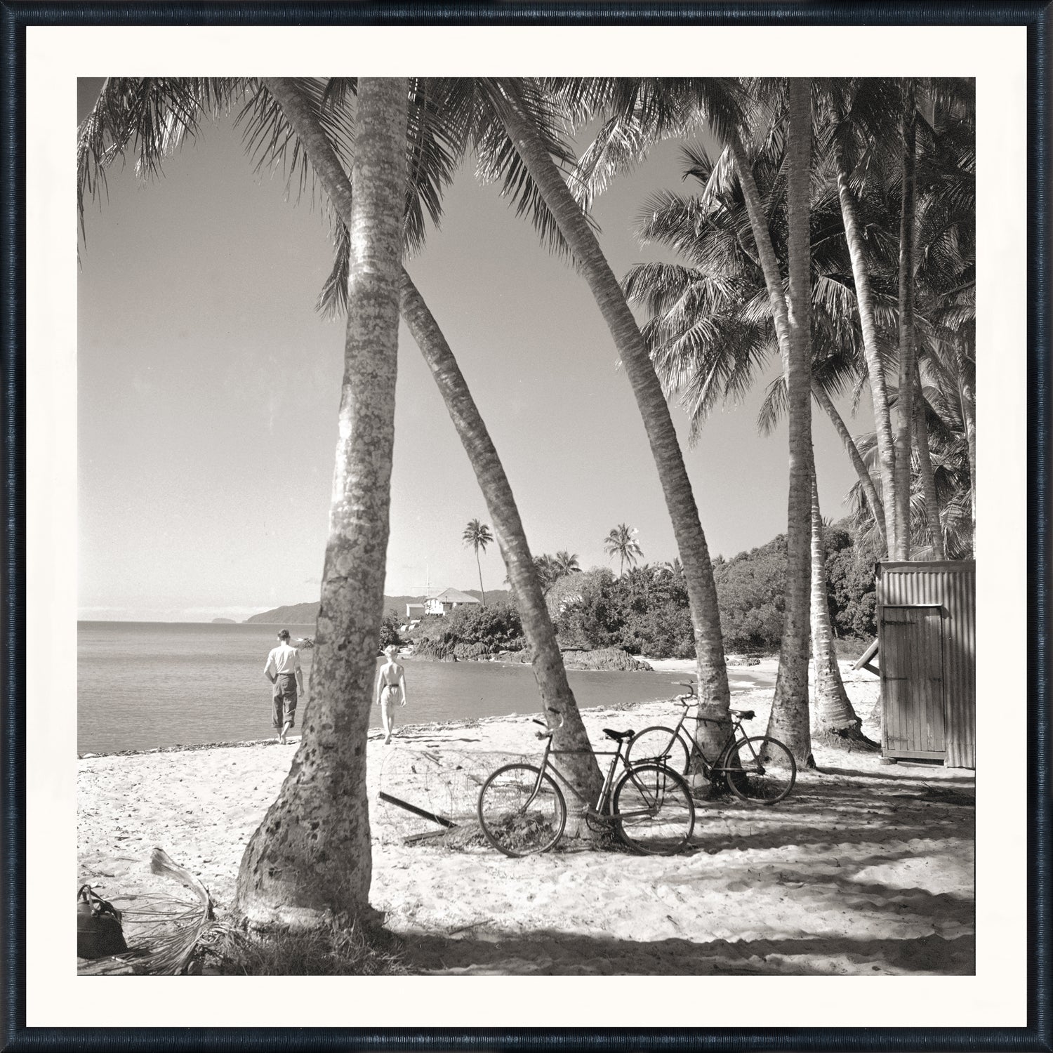 front view of NOSTALGIA COLLECTION – AT THE BEACH C. 1959 luxury Artwork