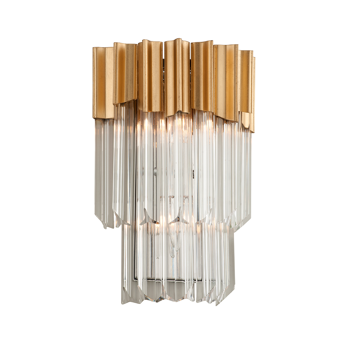 Charisma Wall Sconce 9.75" — a Corbett wall sconce for bathrooms, hallways, and living rooms at Laurie Yapp Home.