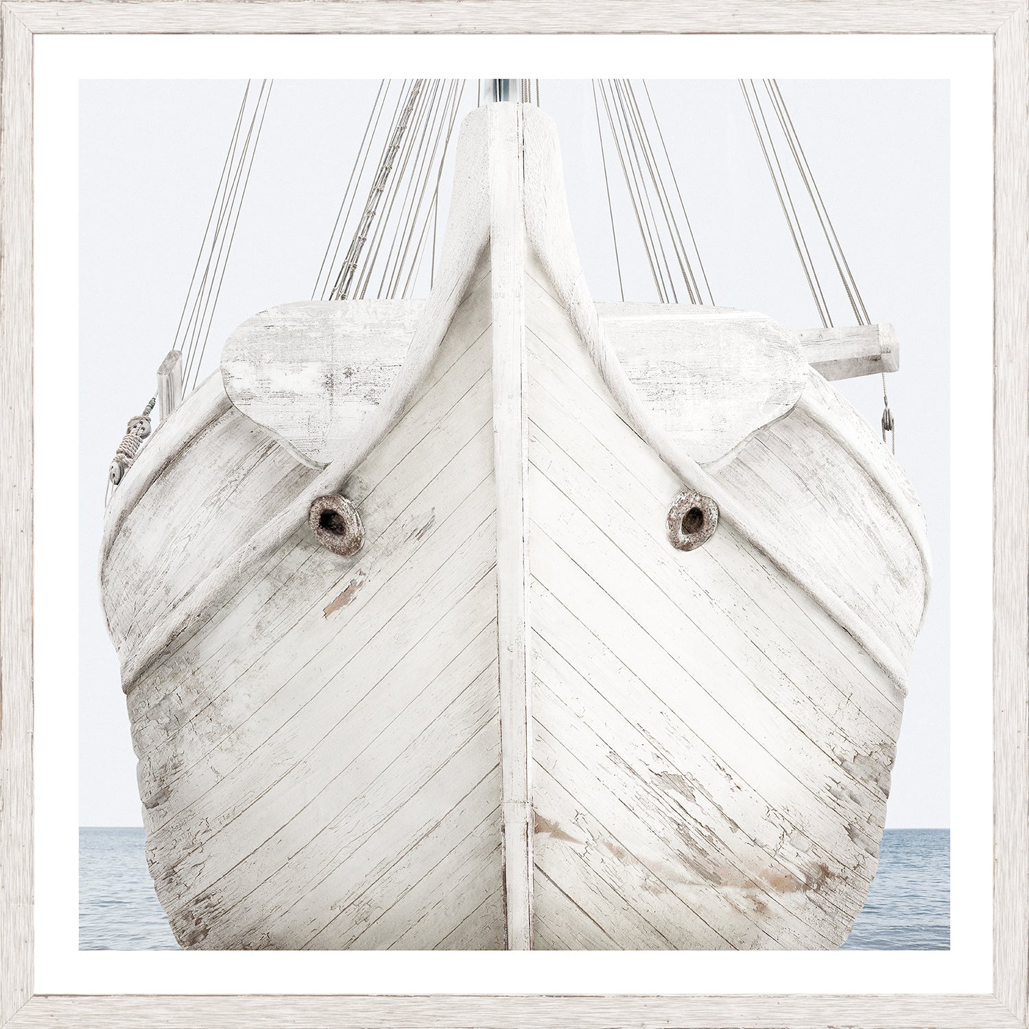 Seaworn Bows II β architecture and travel fine art print shown from another angle
