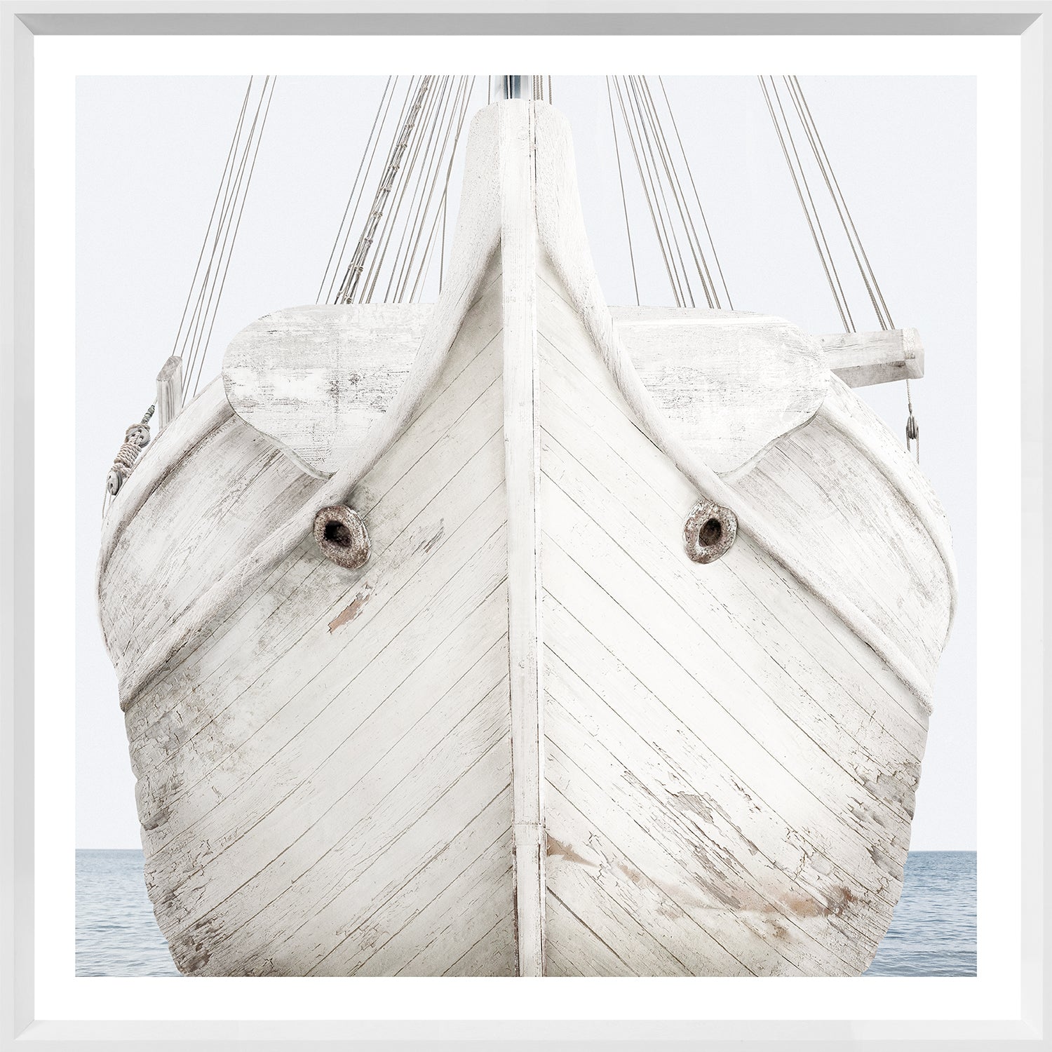 Seaworn Bows II β architecture and travel fine art print shown from another angle