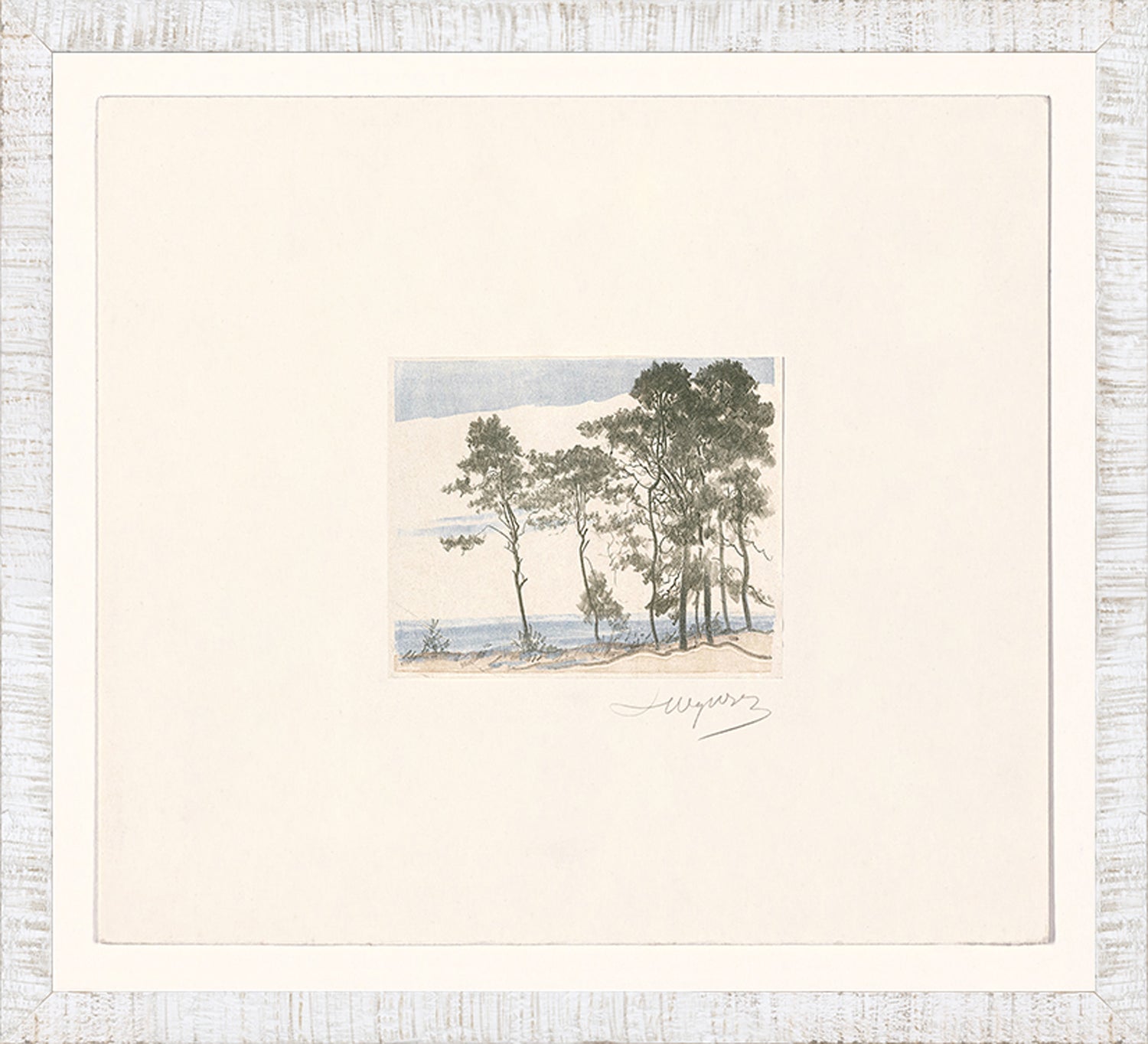 Collection 24 Sand Dunes C 1902 framed art print