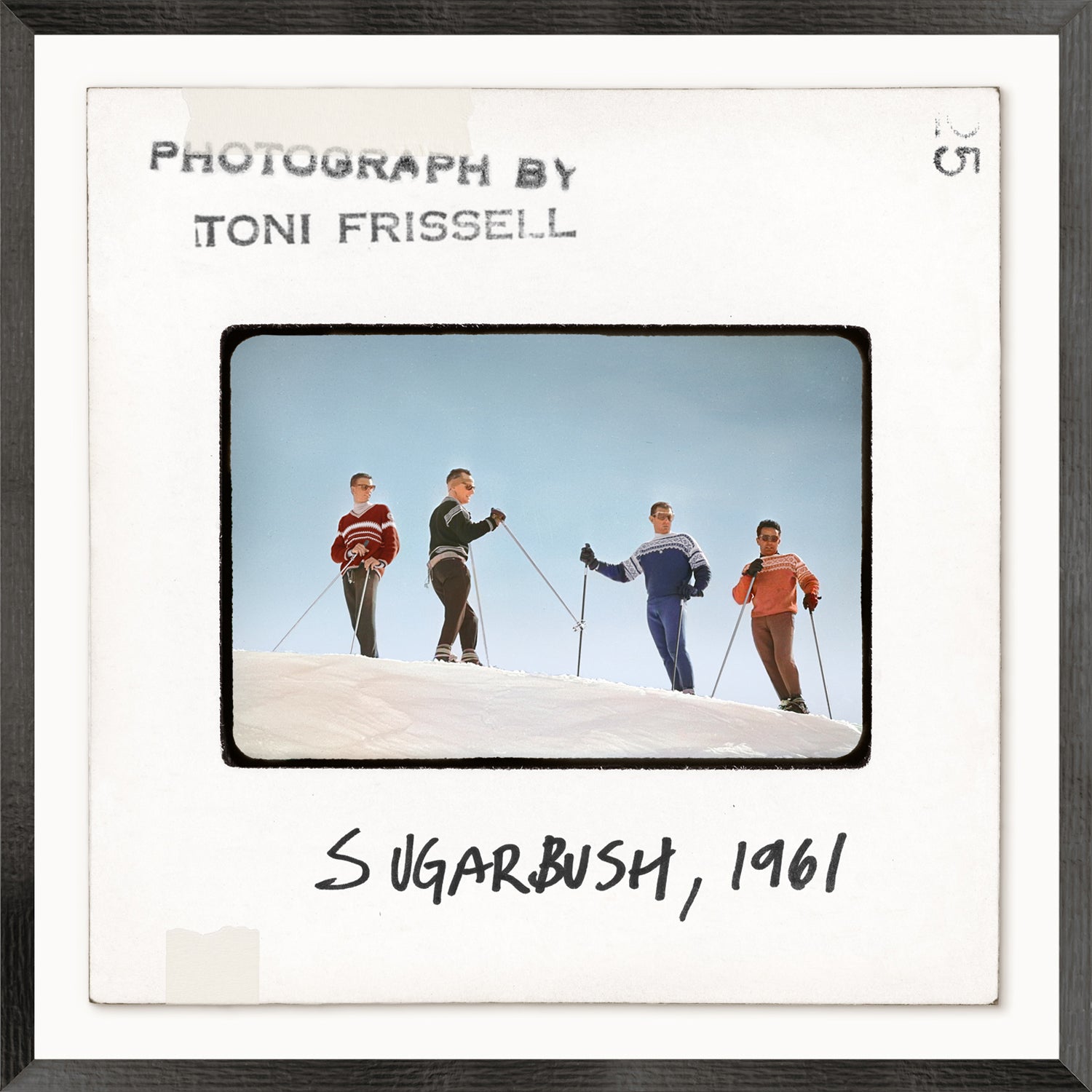 Toni Frissell Slides, Sugarbush, 1961 wall art
