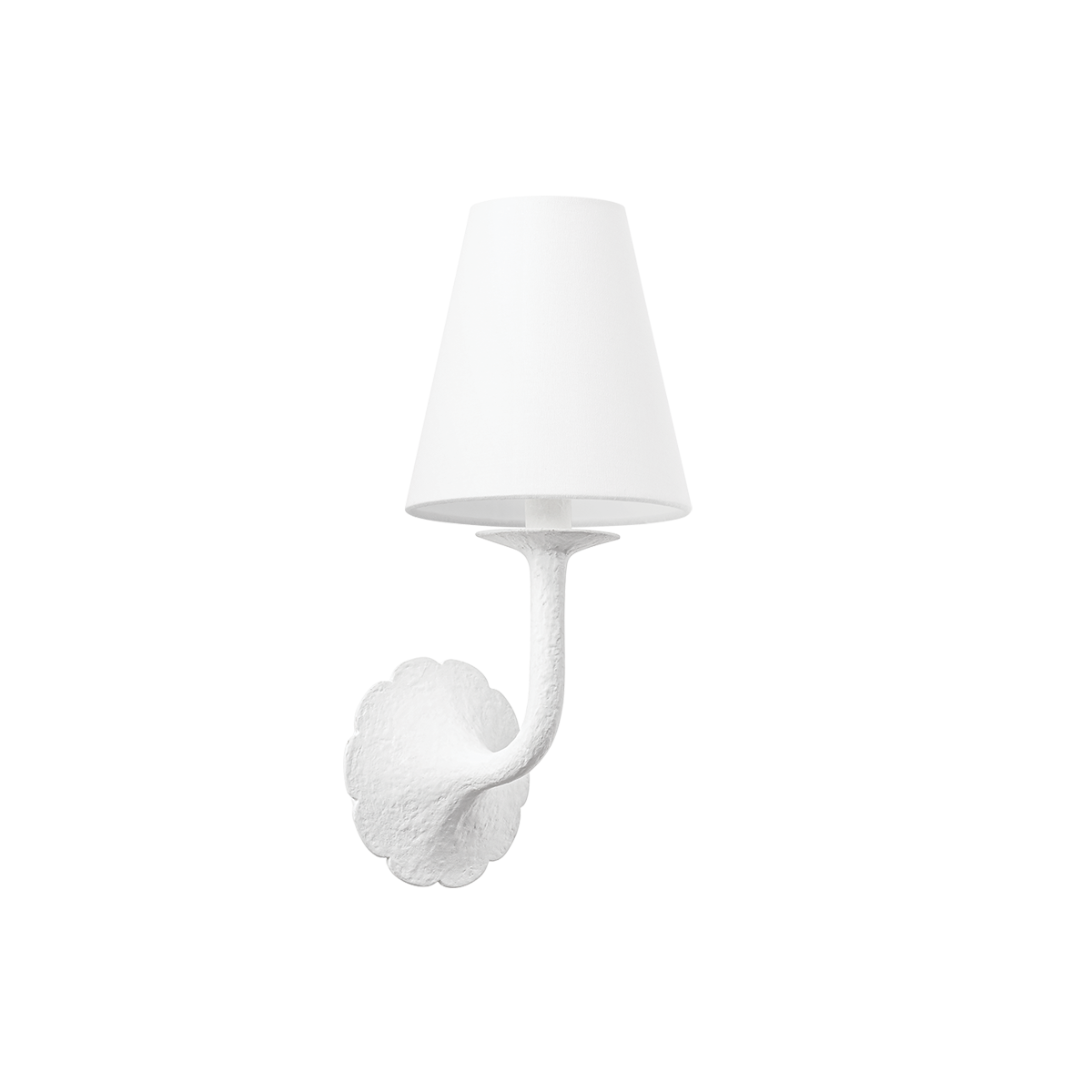 Winnipeg Wall Sconce shown from a second angle to highlight the arm curve and shade silhouette.