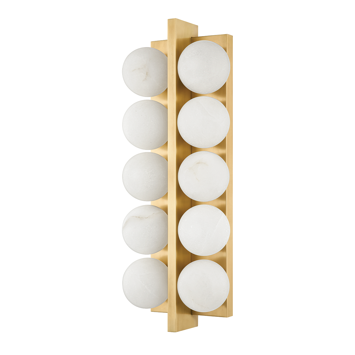 Emille Wall Sconce 6.75" x 18.25" shown from a second angle to highlight the arm curve and shade silhouette.
