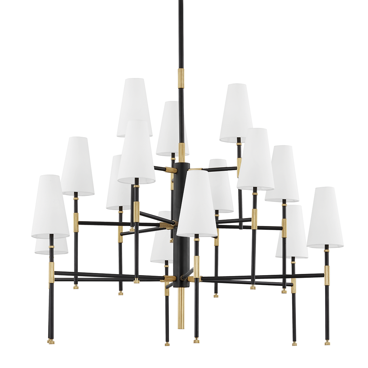 Bowery Chandelier 48" β a Hudson Valley chandelier for dining rooms, entries, and living rooms at Laurie Yapp Home.