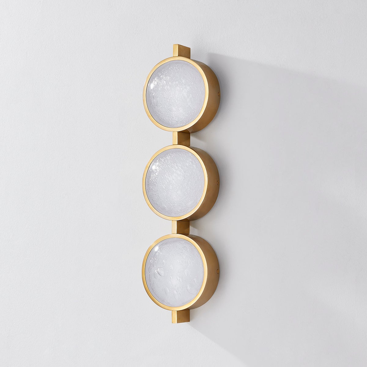 Ansonia Wall Sconce shown from a second angle to highlight the arm curve and shade silhouette.