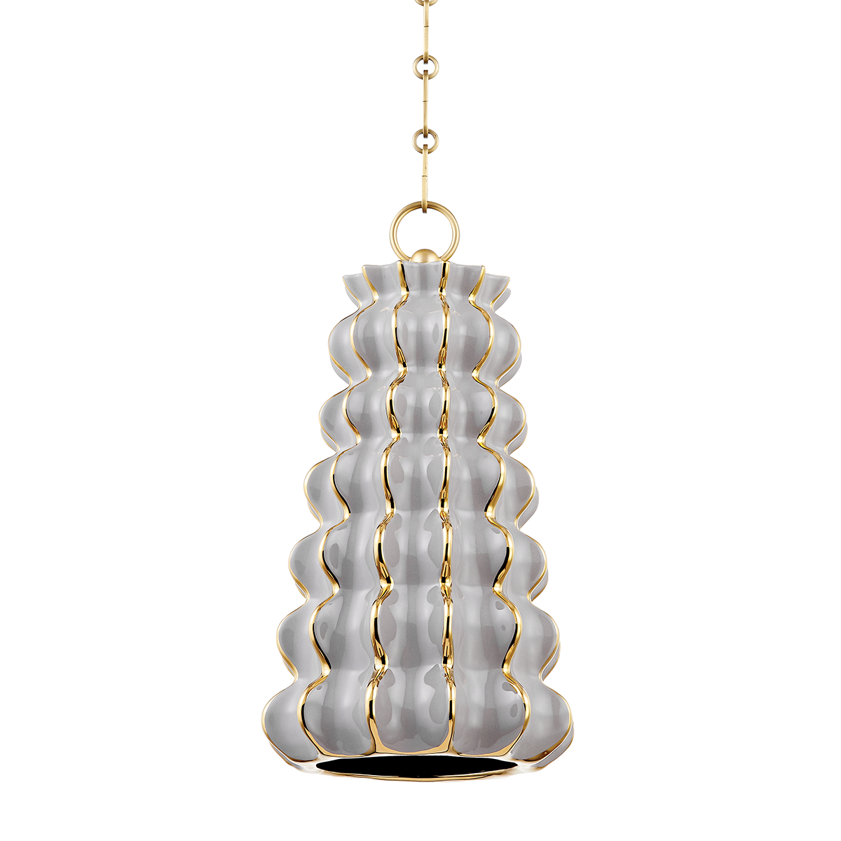 Esperanza Pendant — a Corbett pendant for kitchens, entries, and dining rooms at Laurie Yapp Home.