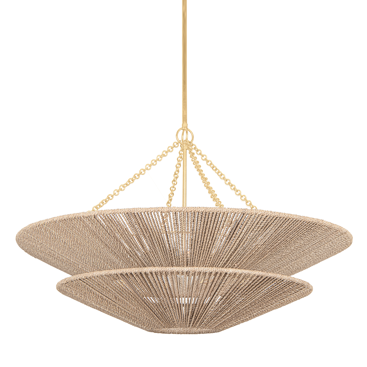 Tropea Chandelier — a Corbett chandelier for dining rooms, entries, and living rooms at Laurie Yapp Home.