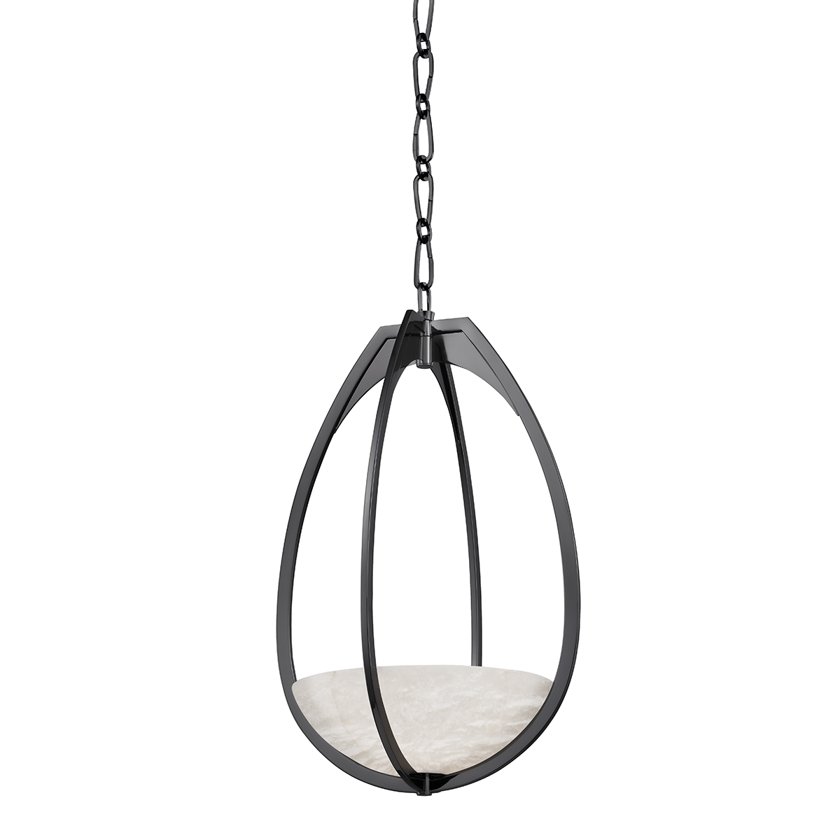 Lloyd Pendant 13.75" shown from a second angle to highlight the shade shape and metal detail.