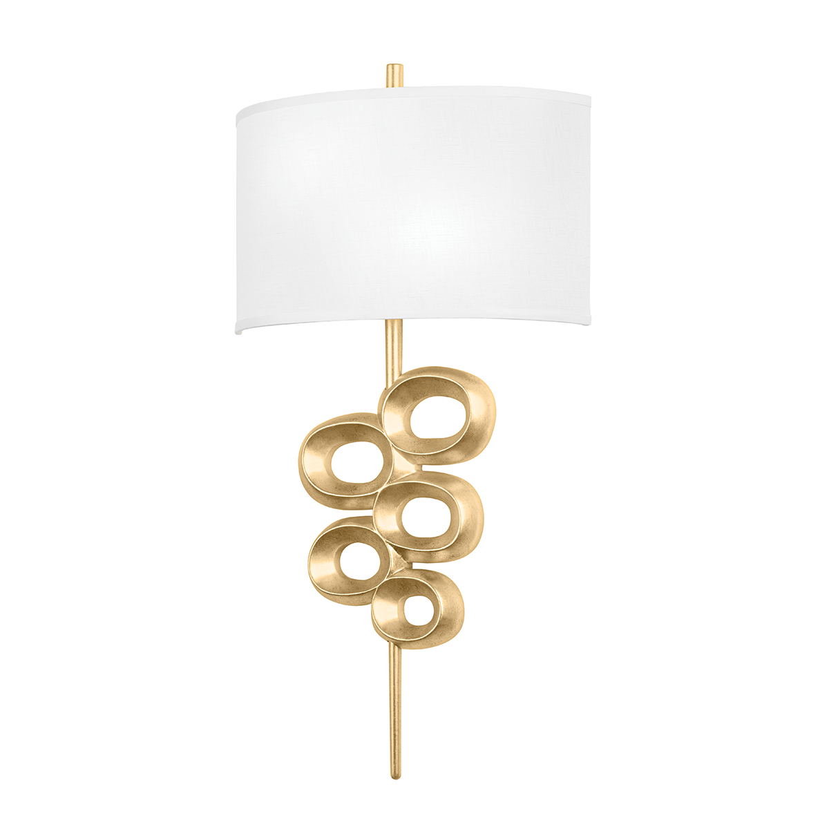Tourmaline Wall Sconce β a Corbett wall sconce for bathrooms, hallways, and living rooms at Laurie Yapp Home.