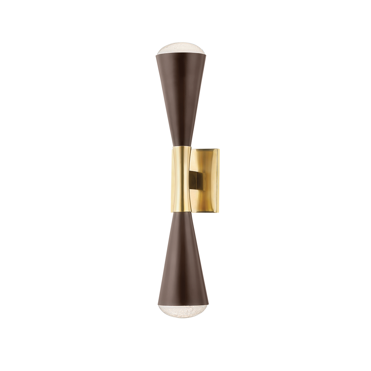 Barcelona Wall Sconce shown from a second angle to highlight the arm curve and shade silhouette.