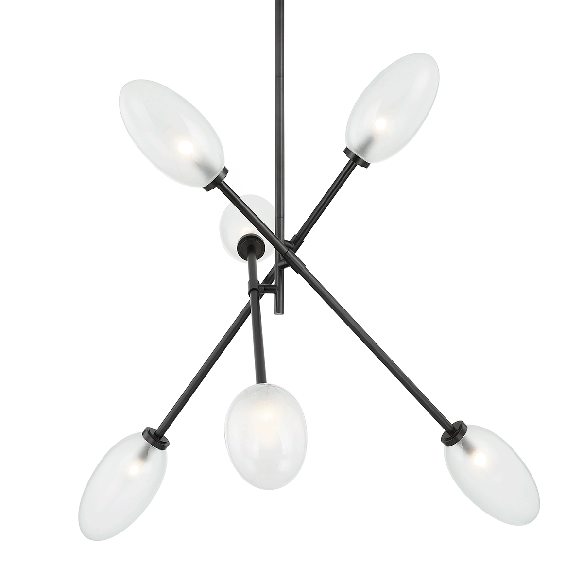 Alberton Chandelier 52.5" shown from a second angle to highlight the frame, arms, and shade detail.
