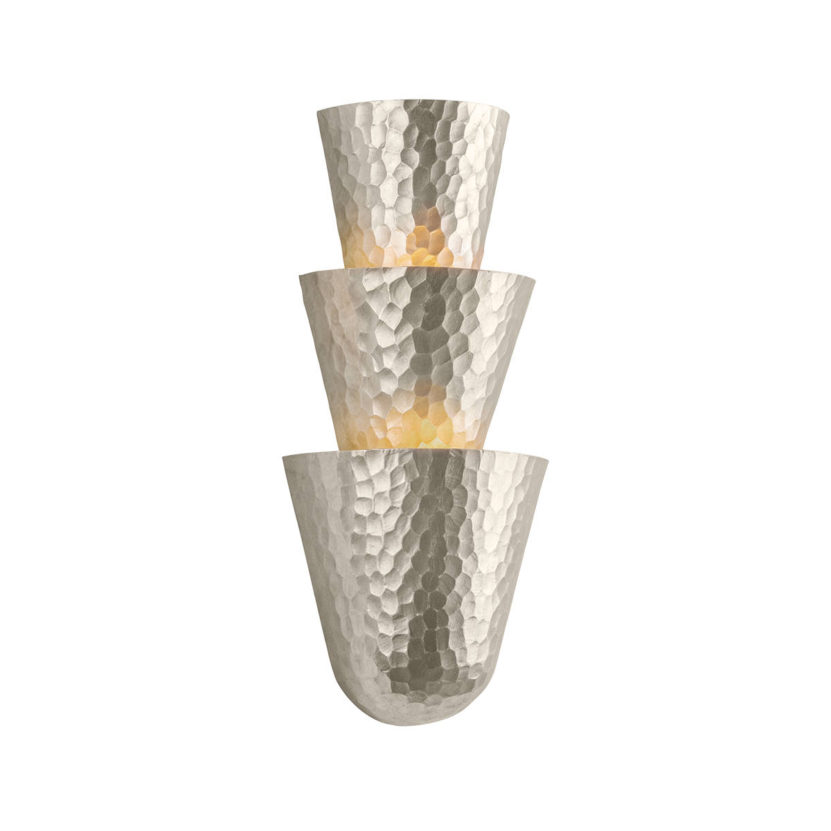 Bucharest Wall Sconce shown from a second angle to highlight the arm curve and shade silhouette.