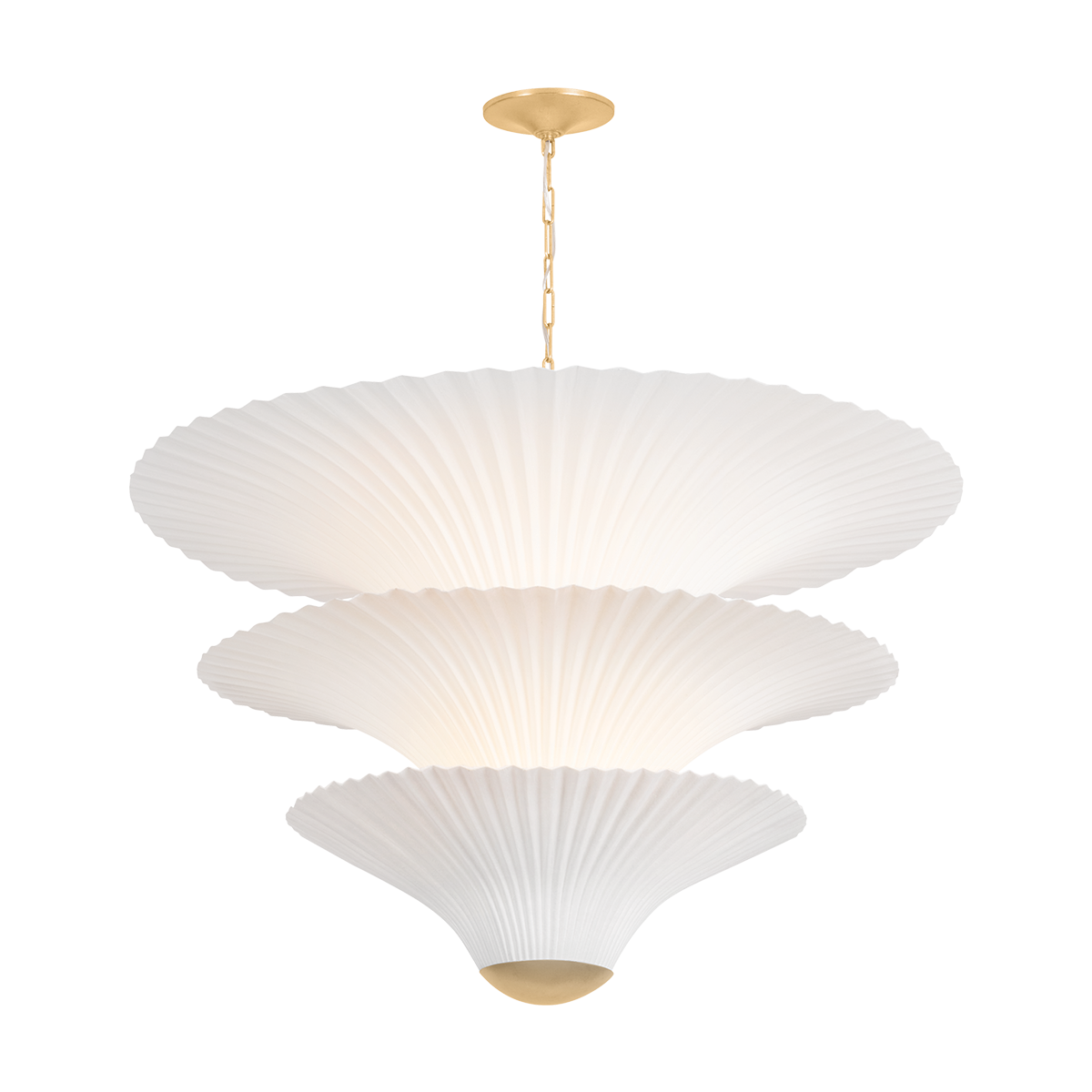 Belluno Chandelier 40" β a Corbett chandelier for dining rooms, entries, and living rooms at Laurie Yapp Home.