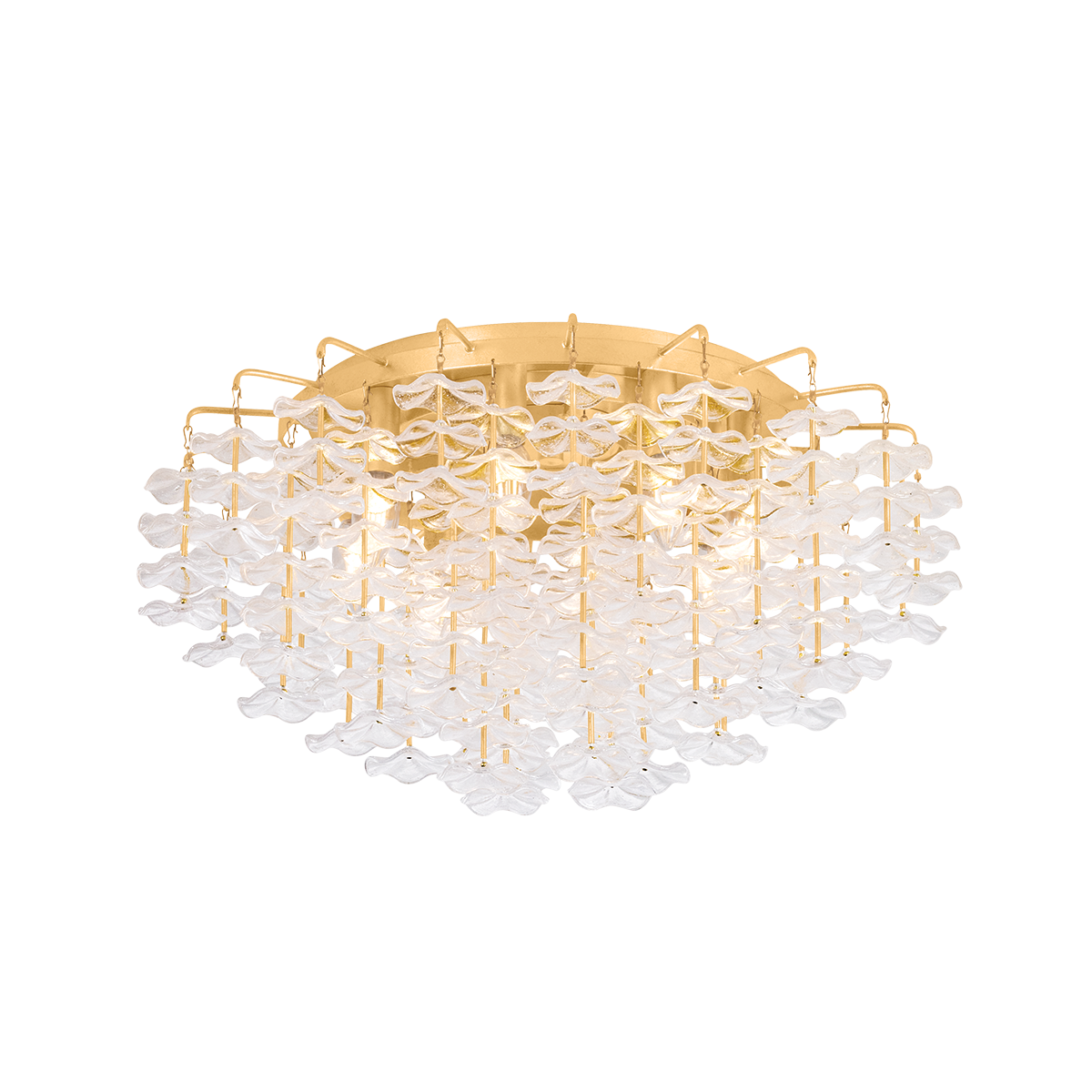 Alsace Semi Flush 24" — a Corbett flush mount for hallways, bedrooms, and entryways at Laurie Yapp Home.