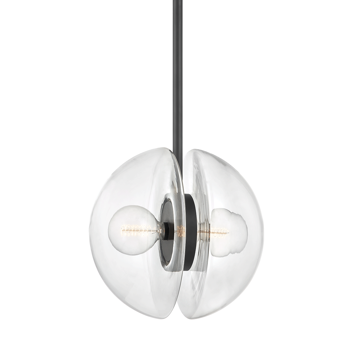Kert Pendant 17" shown from a second angle to highlight the shade shape and metal detail.