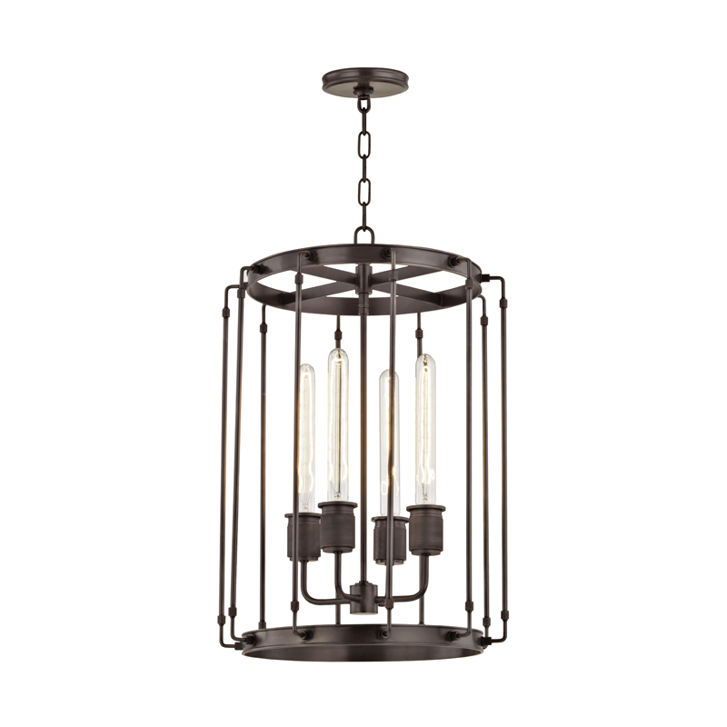 Hyde Park Lantern in bronze — a Hudson Valley lantern for entries, foyers, and covered porches at Laurie Yapp Home.