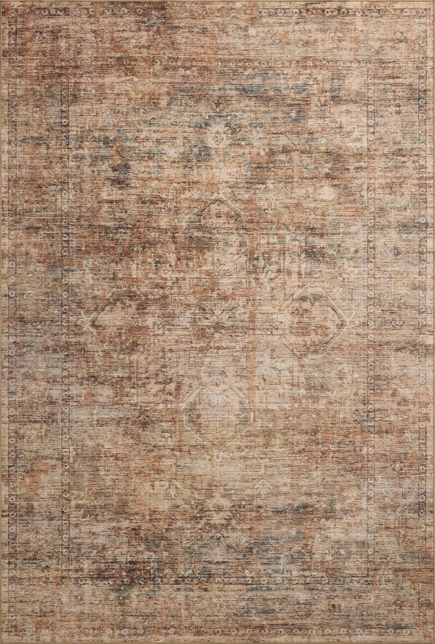 Anniston Clay / Charcoal — a Loloi rug at Laurie Yapp Home.
