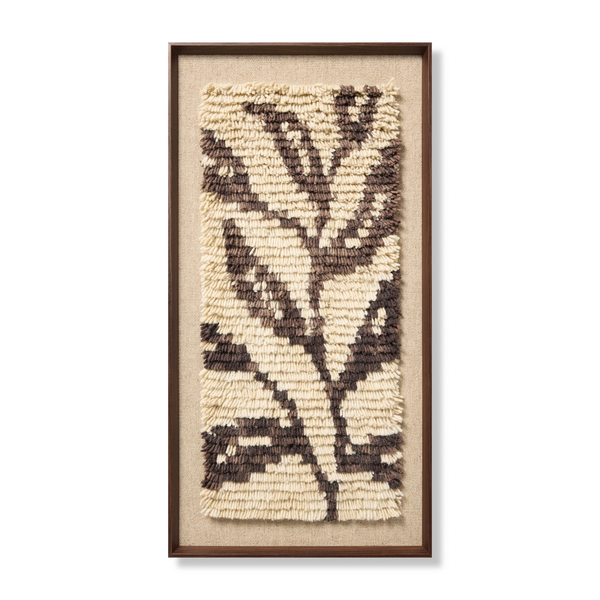 Nature's Unfurling Dark Brown Rug Art — a Loloi artwork at Laurie Yapp Home.