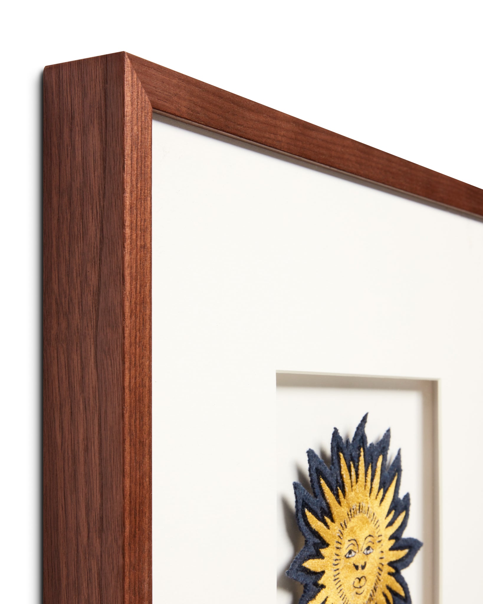Beams Patch Yellow / Beige shown from another angle.