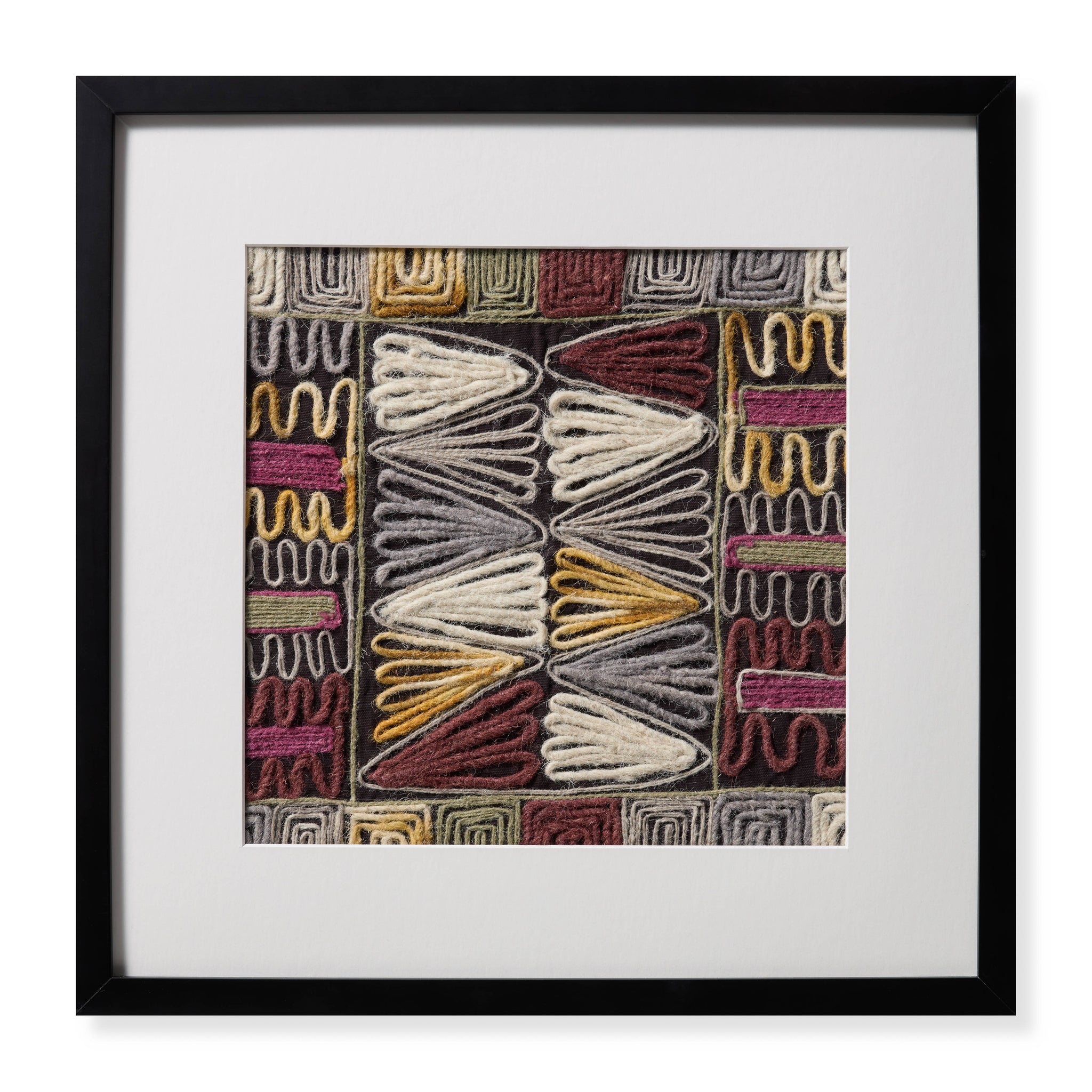 Marley Black / Multi — a Loloi artwork at Laurie Yapp Home.
