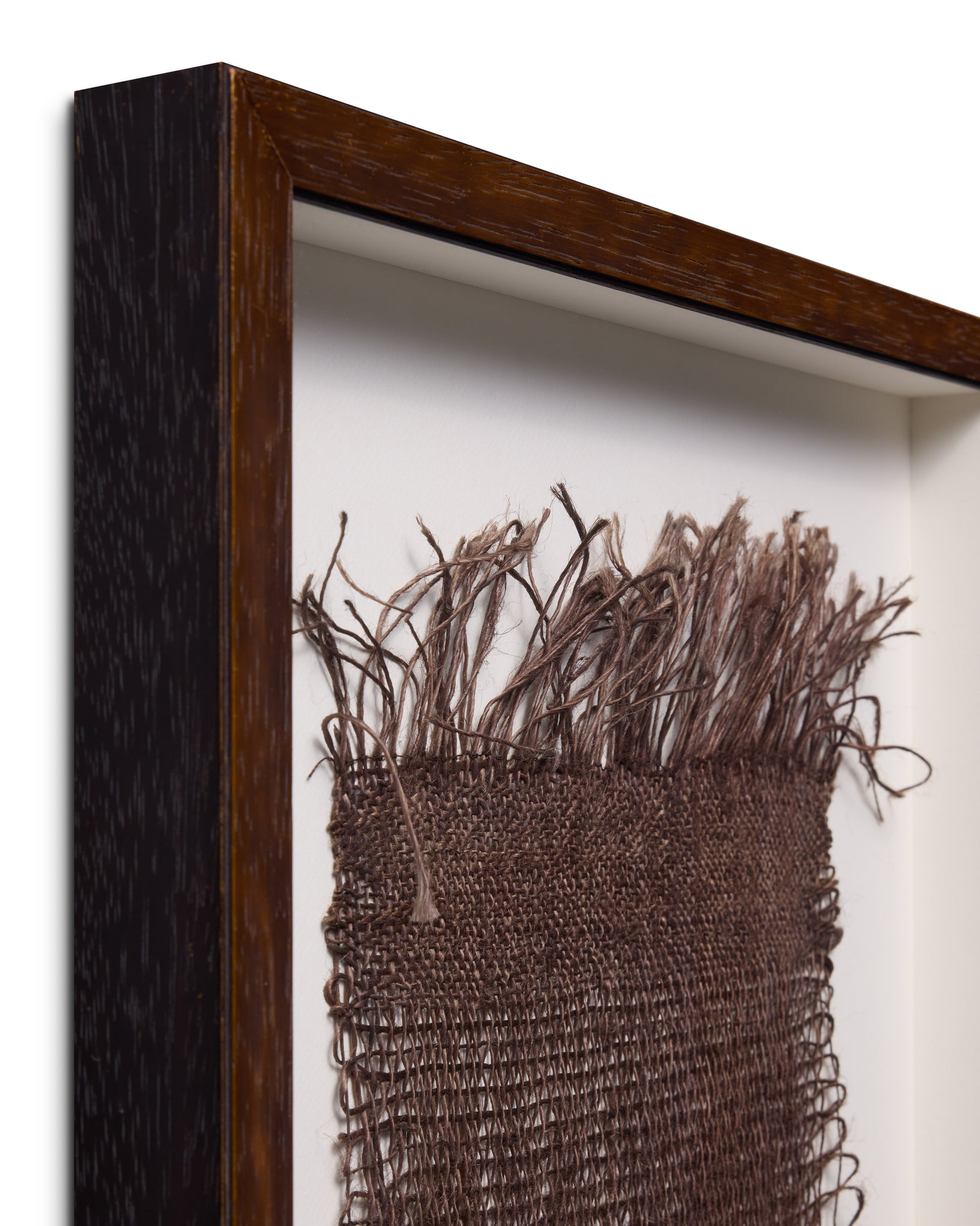 Vicenary Brown Rug Art shown from another angle.