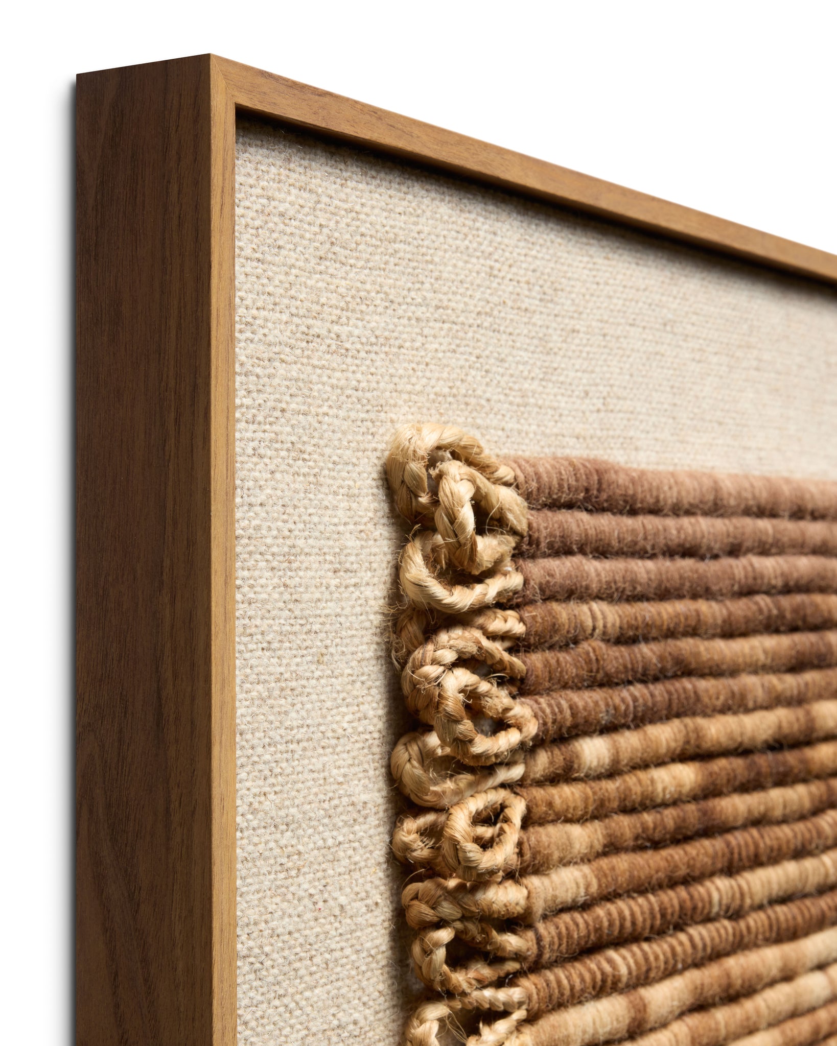 Terra Natural Rug Art shown from another angle.