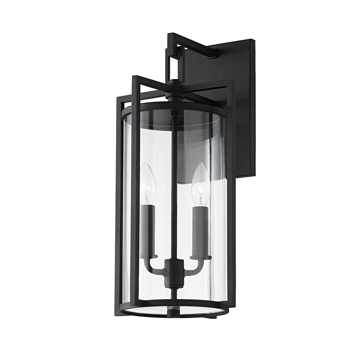 Percy Exterior Wall Sconce 9" β a Troy wall sconce for bathrooms, hallways, and living rooms at Laurie Yapp Home.