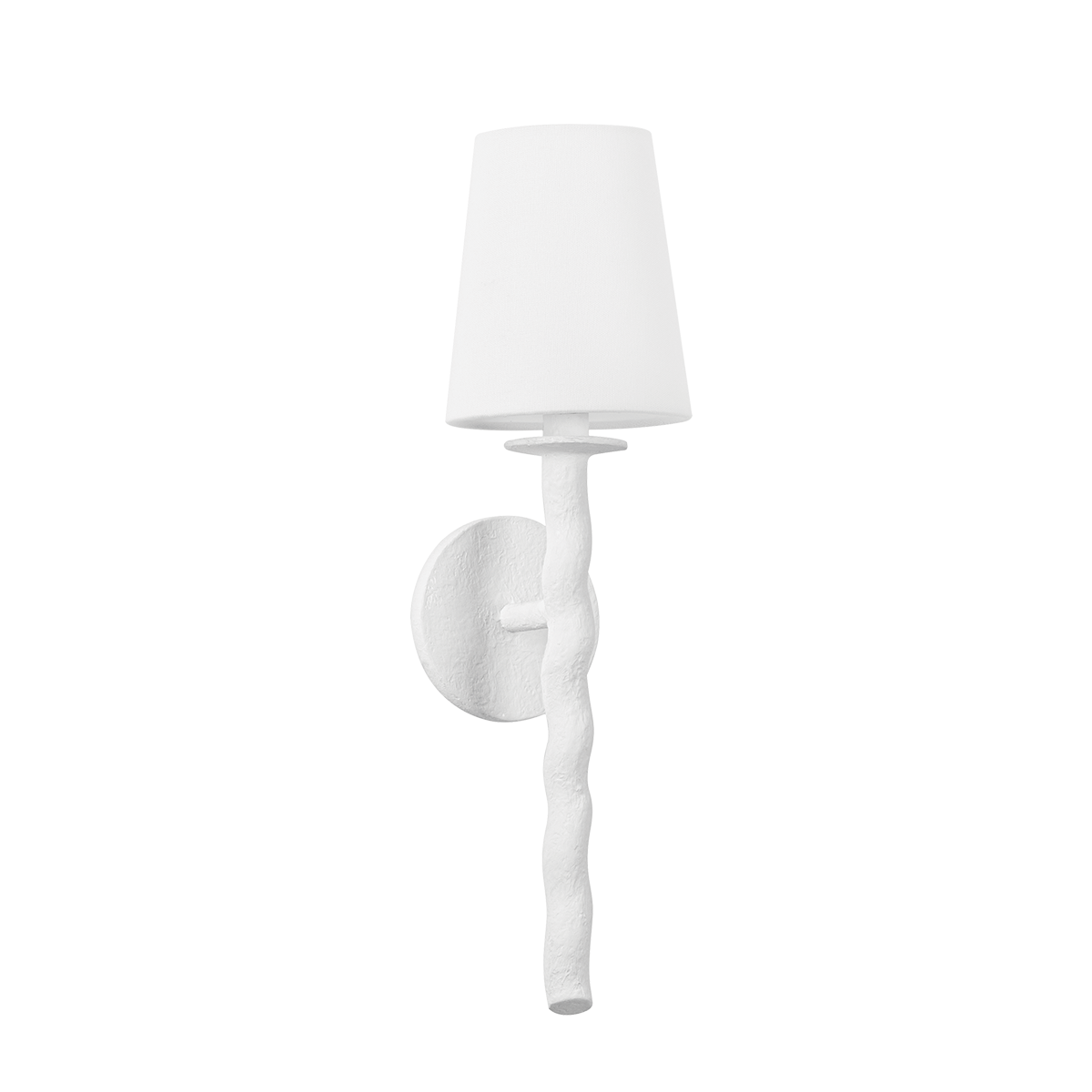 Alvaro Wall Sconce β a Troy wall sconce for bathrooms, hallways, and living rooms at Laurie Yapp Home.