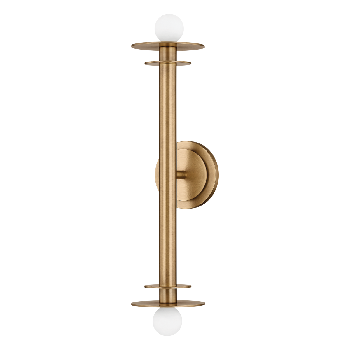 Arley Wall Sconce β a Troy wall sconce for bathrooms, hallways, and living rooms at Laurie Yapp Home.