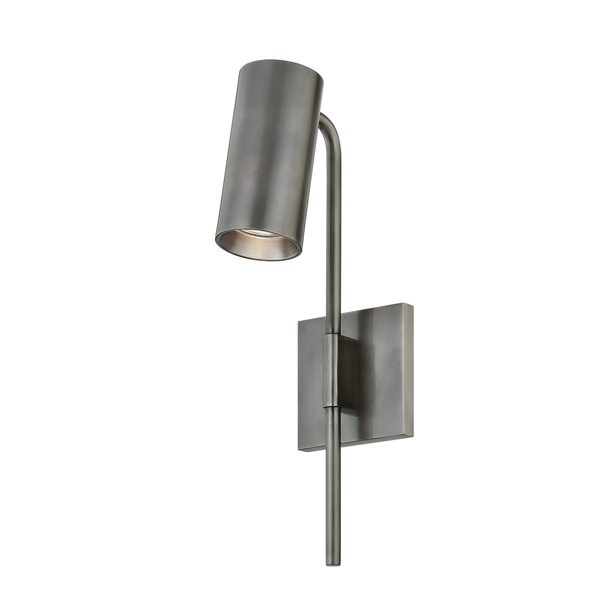 Gage Wall Sconce shown from a second angle to highlight the arm curve and shade silhouette.