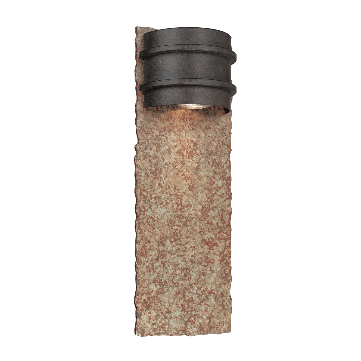 Bamboo Exterior Wall Sconce — a Troy wall sconce for bathrooms, hallways, and living rooms at Laurie Yapp Home.