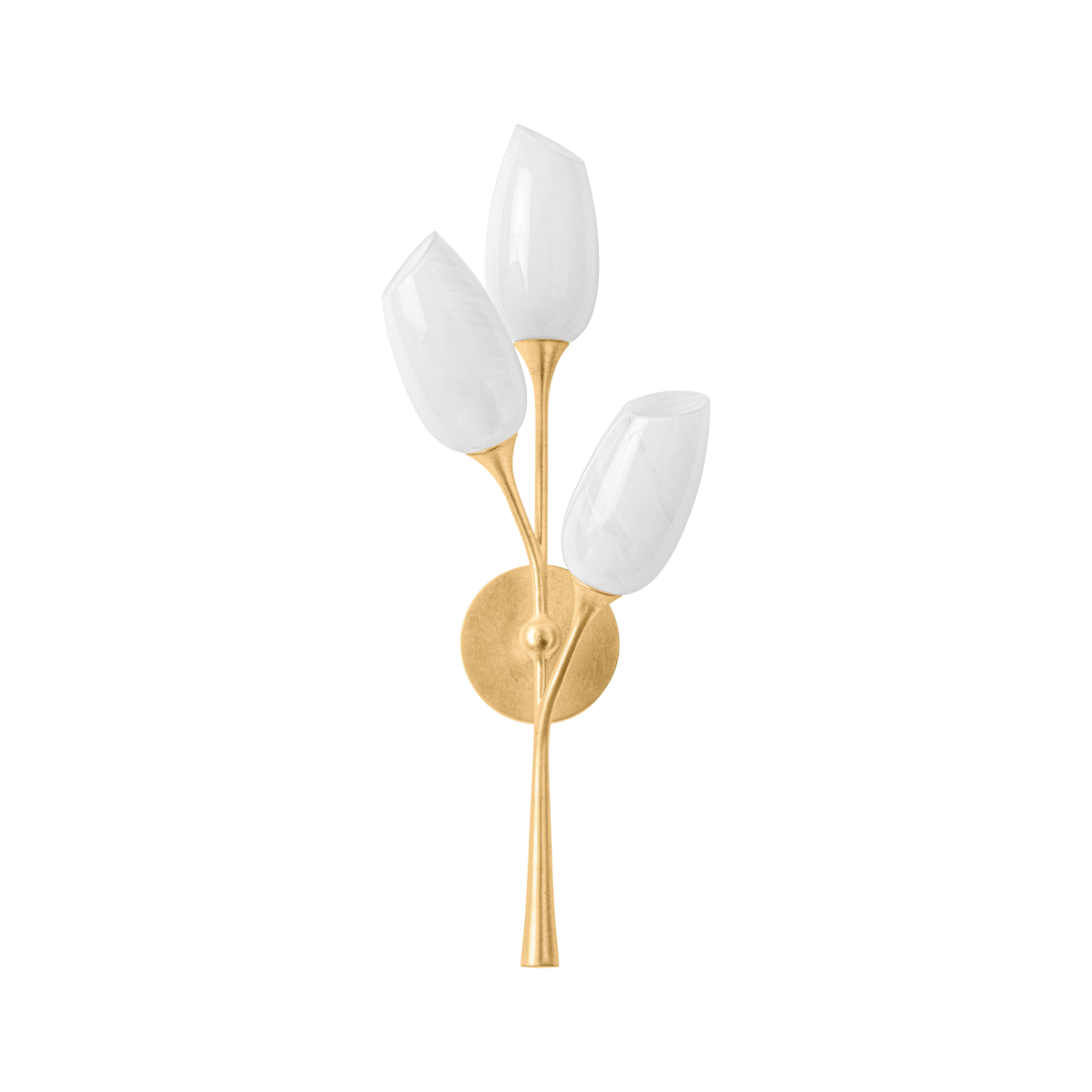 Aldean Wall Sconce — a Troy wall sconce for bathrooms, hallways, and living rooms at Laurie Yapp Home.