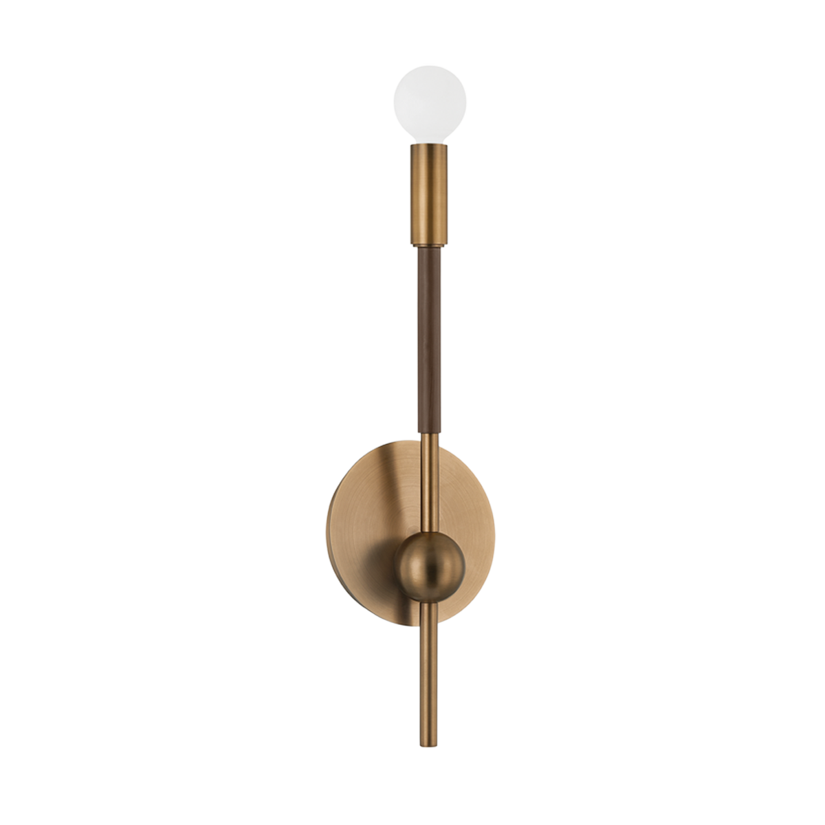 Obie Wall Sconce β a Troy wall sconce for bathrooms, hallways, and living rooms at Laurie Yapp Home.