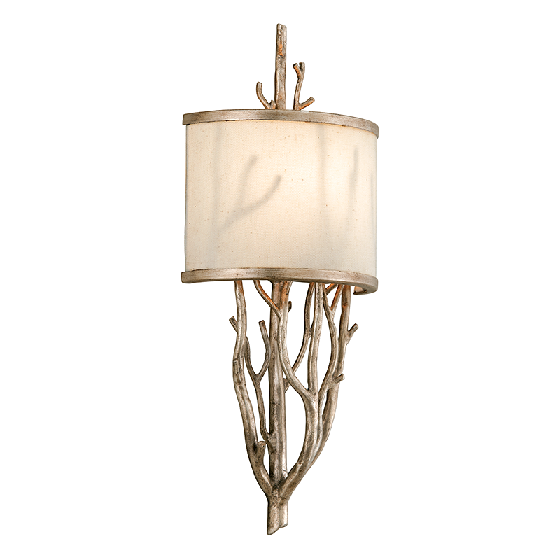 Whitman Wall Sconce 7.75" — a Troy wall sconce for bathrooms, hallways, and living rooms at Laurie Yapp Home.