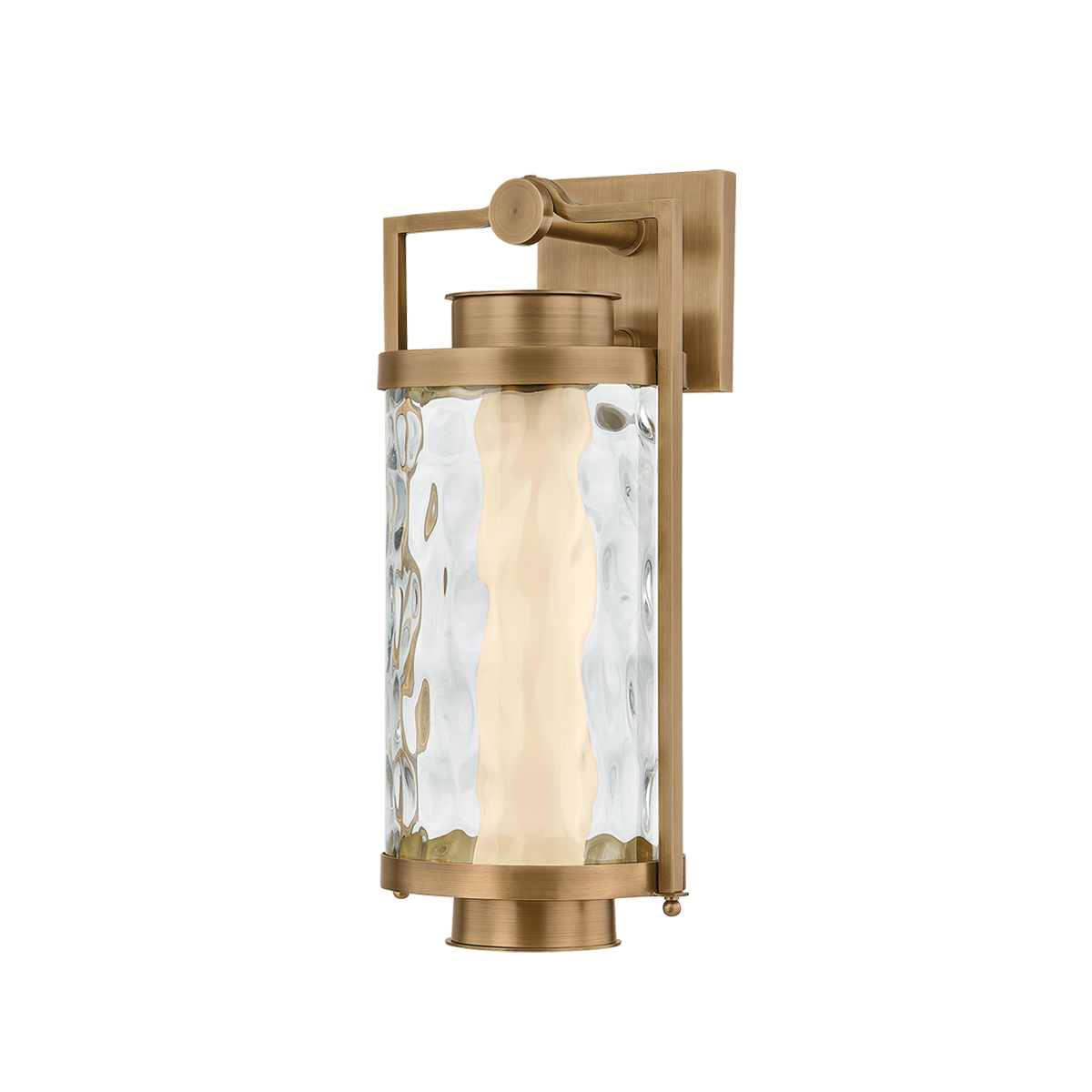 Haddock Wall Sconce 7.75" — a Troy wall sconce for bathrooms, hallways, and living rooms at Laurie Yapp Home.