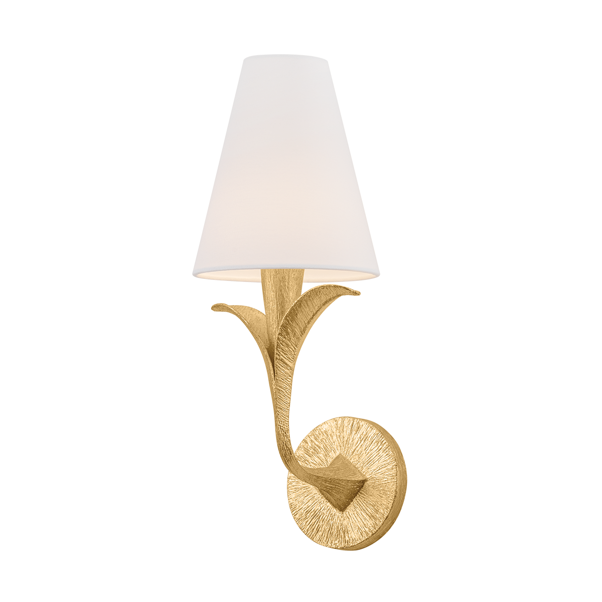 Quill Wall Sconce — a Troy wall sconce for bathrooms, hallways, and living rooms at Laurie Yapp Home.