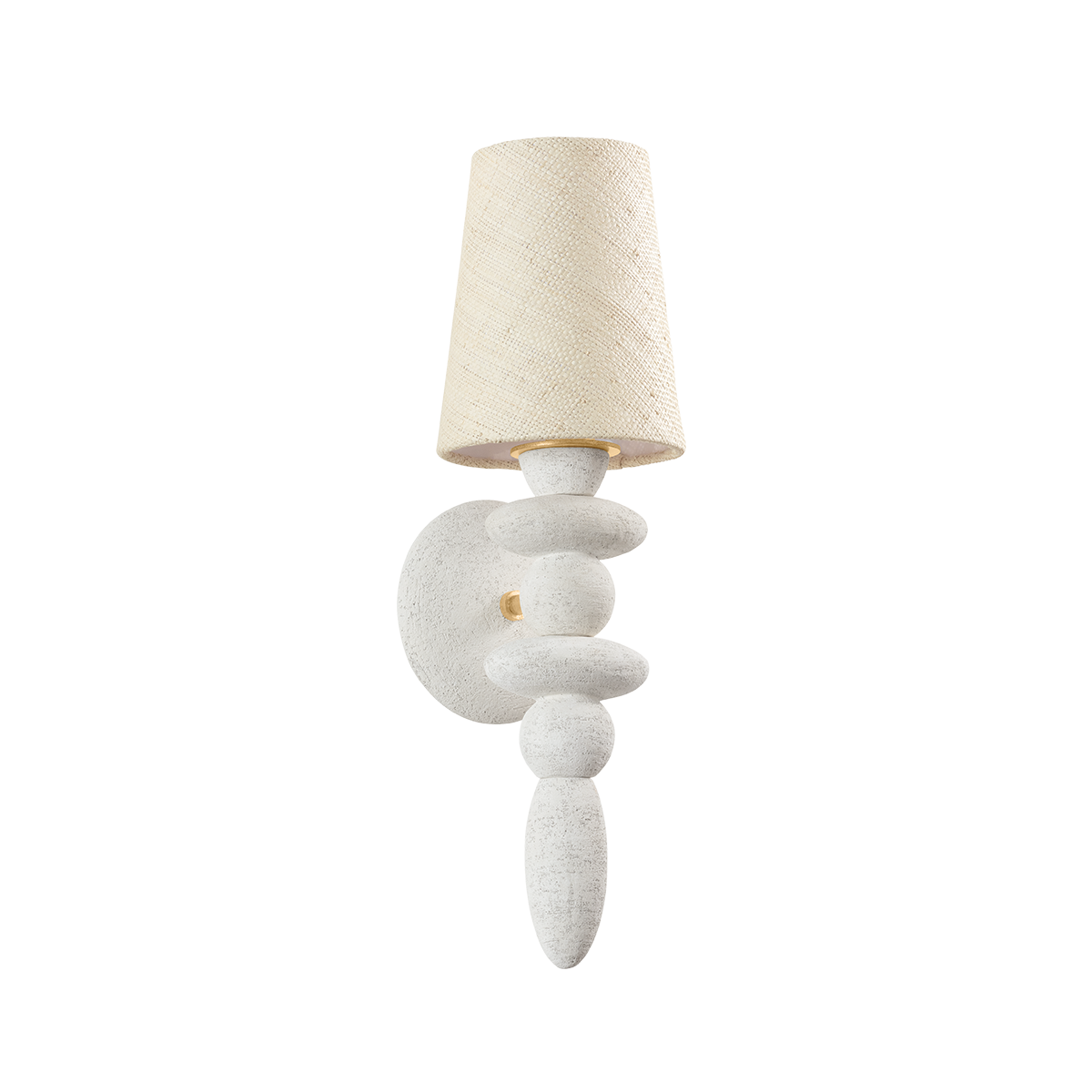 Cullen Wall Sconce — a Troy wall sconce for bathrooms, hallways, and living rooms at Laurie Yapp Home.