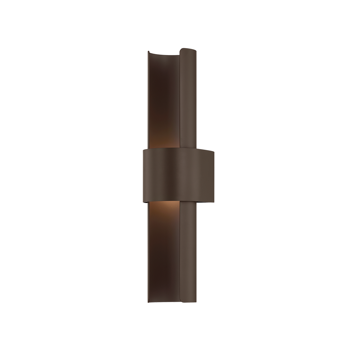 Ossian Exterior Wall Sconce 4.75" x 20" — a Troy wall sconce for bathrooms, hallways, and living rooms at Laurie Yapp Home.