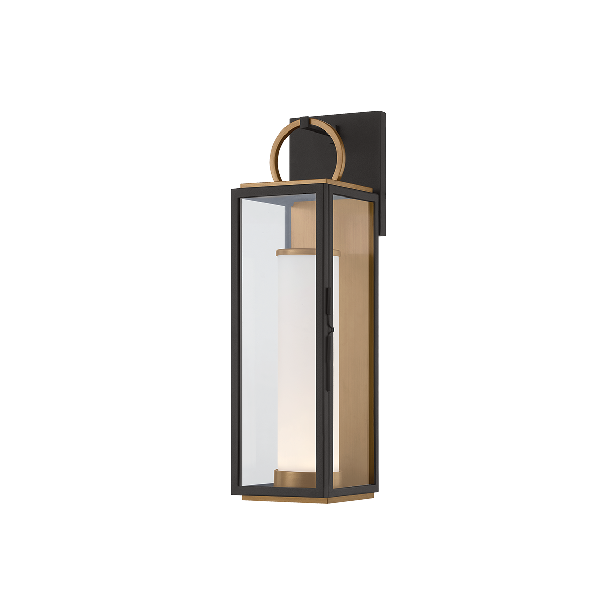 Gareth Exterior Wall Sconce 5" β a Troy wall sconce for bathrooms, hallways, and living rooms at Laurie Yapp Home.